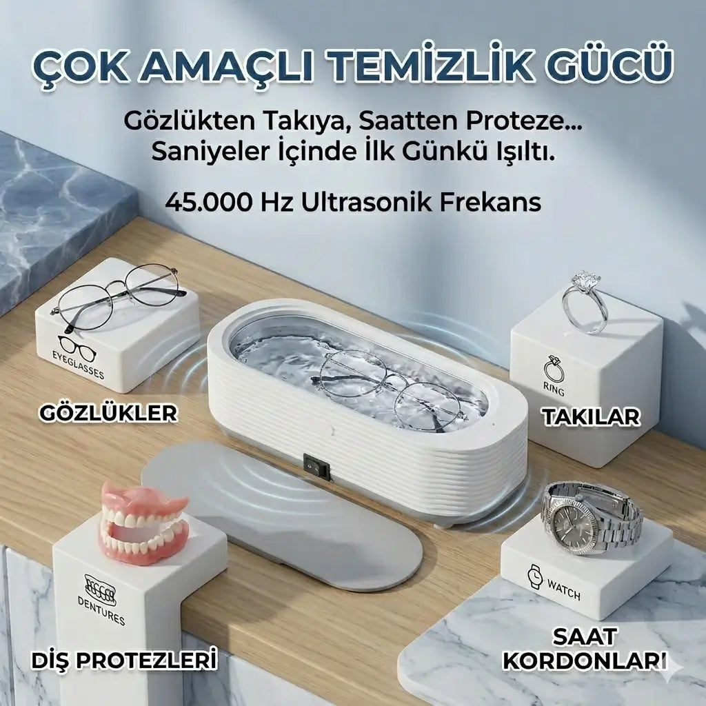Senvoza™ Ultrasonik Temizleme Cihazı (Pro Serisi)
